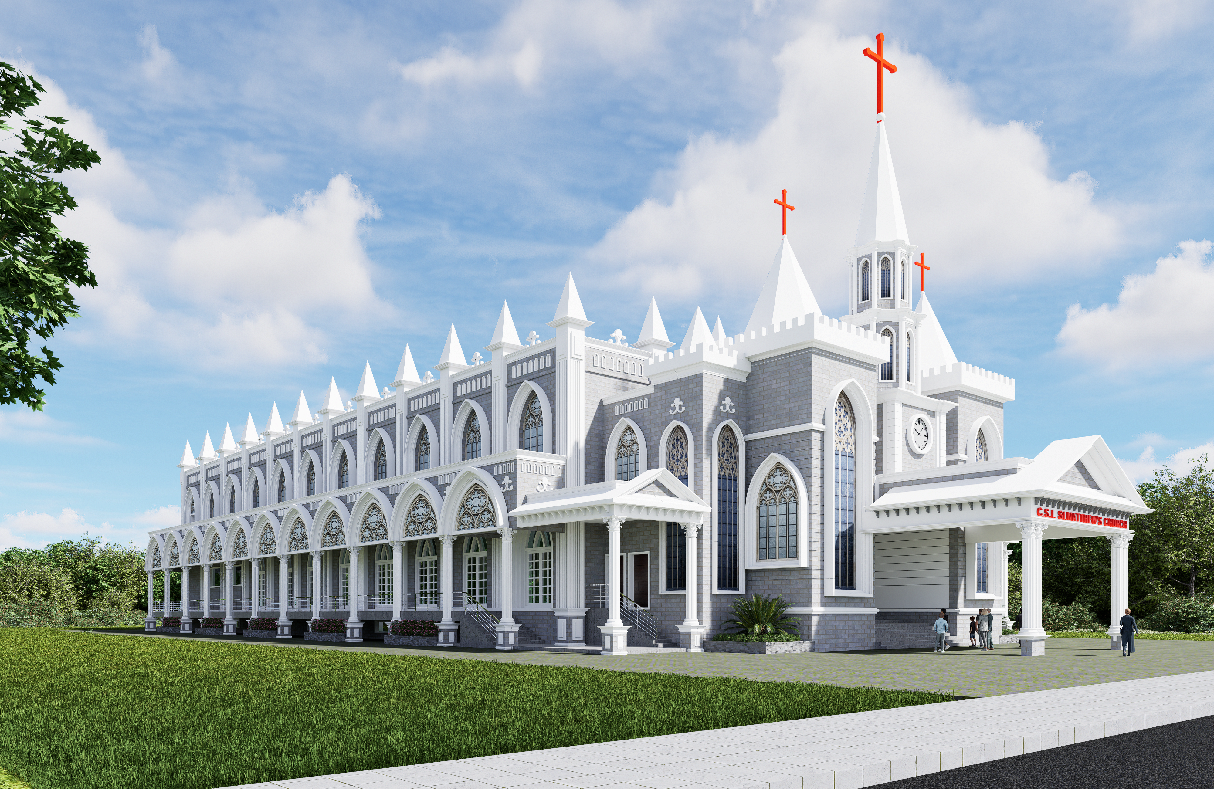 St. Matthew's Church grounds