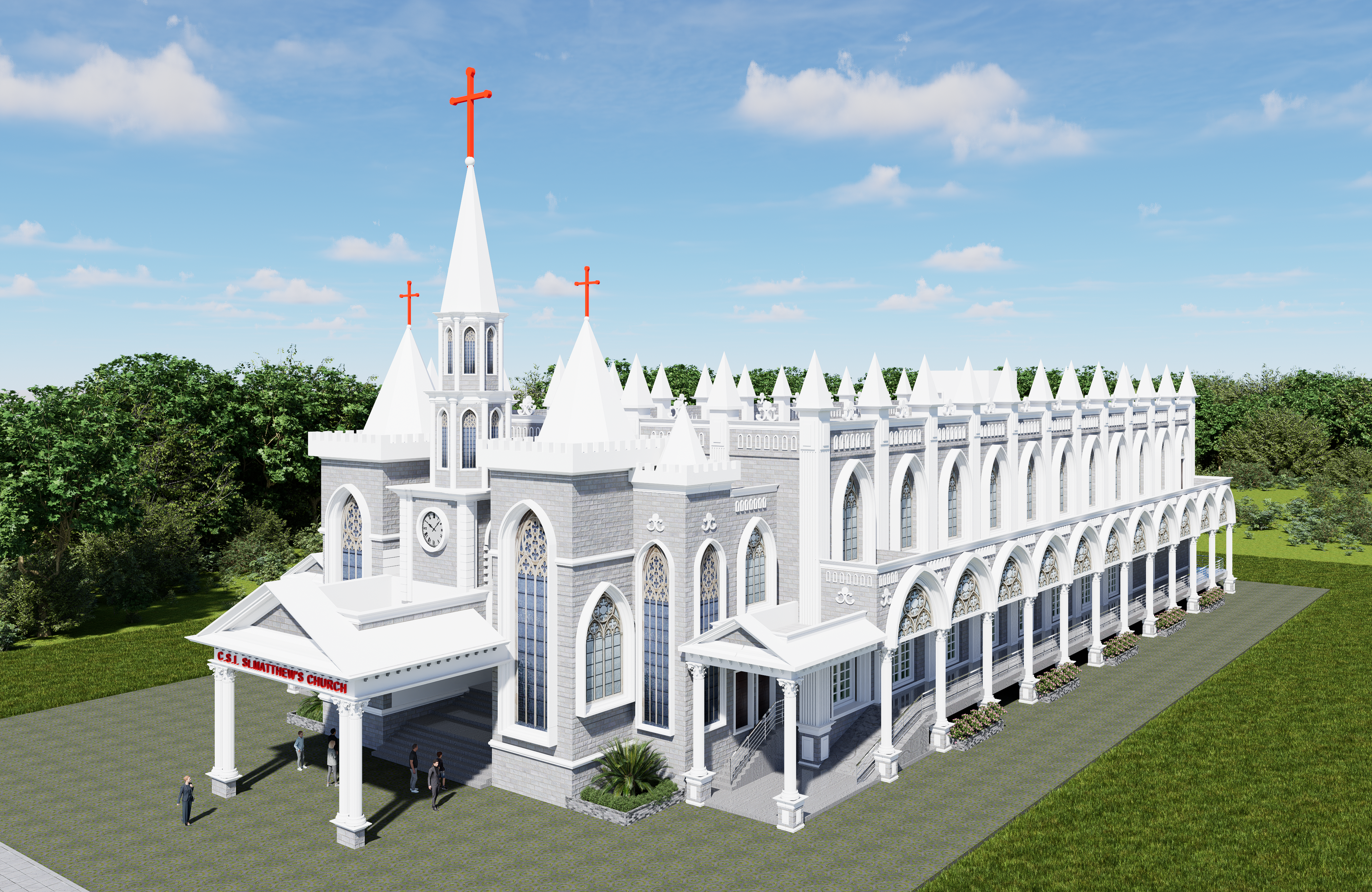 St. Matthew's Church view